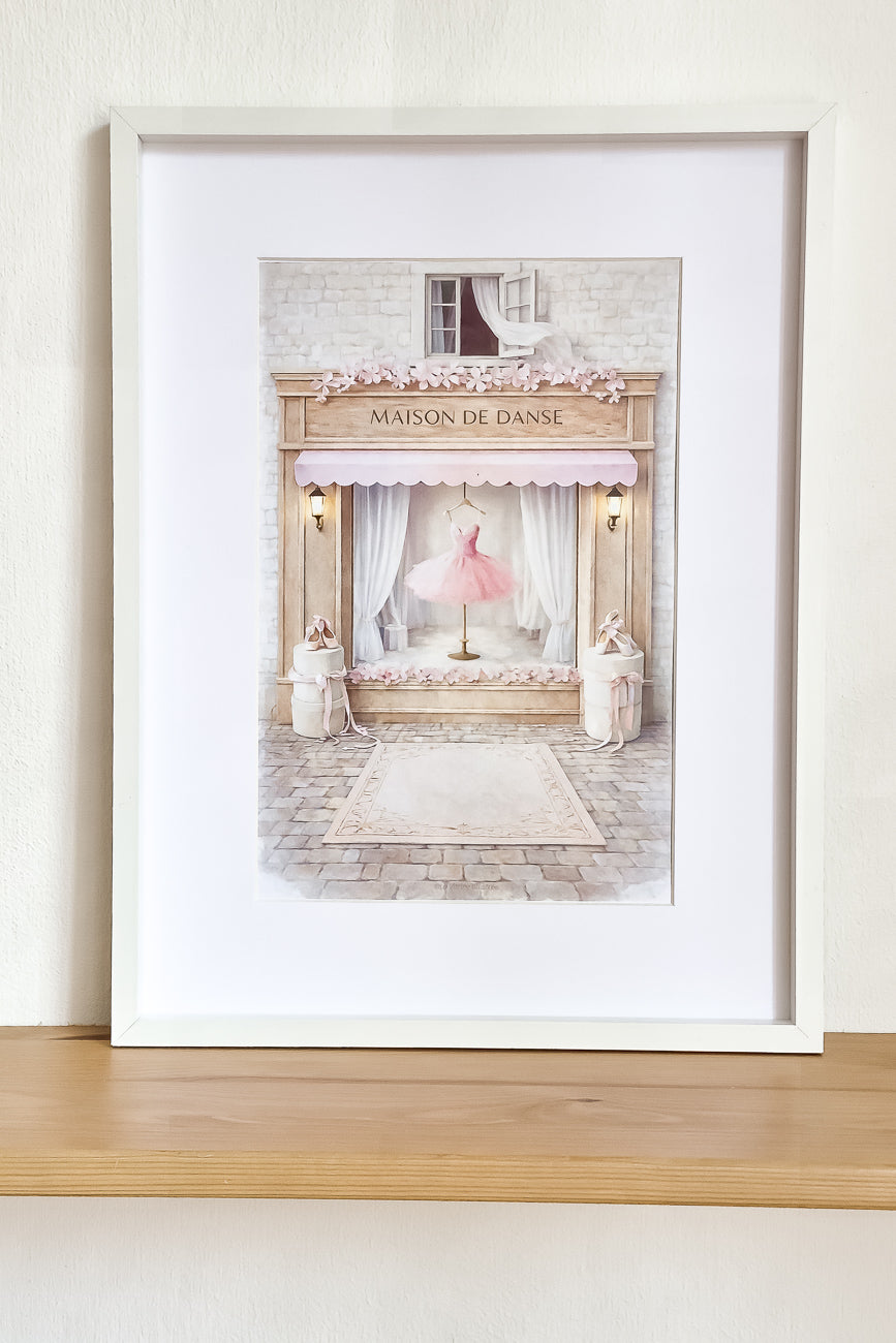 Affiche Maison de Danse 1 - Format A4