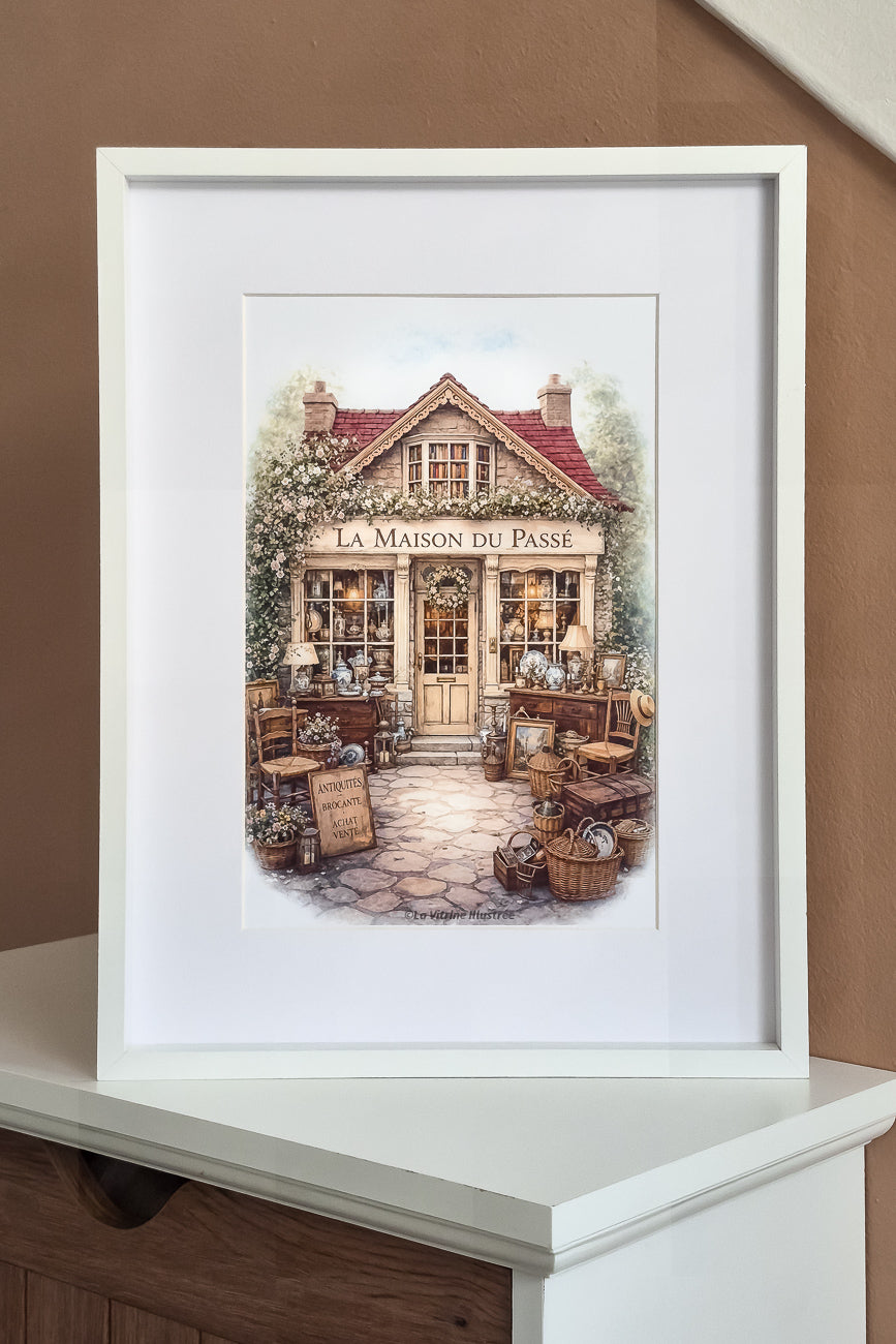 Affiche La Maison du Passé - Format A4