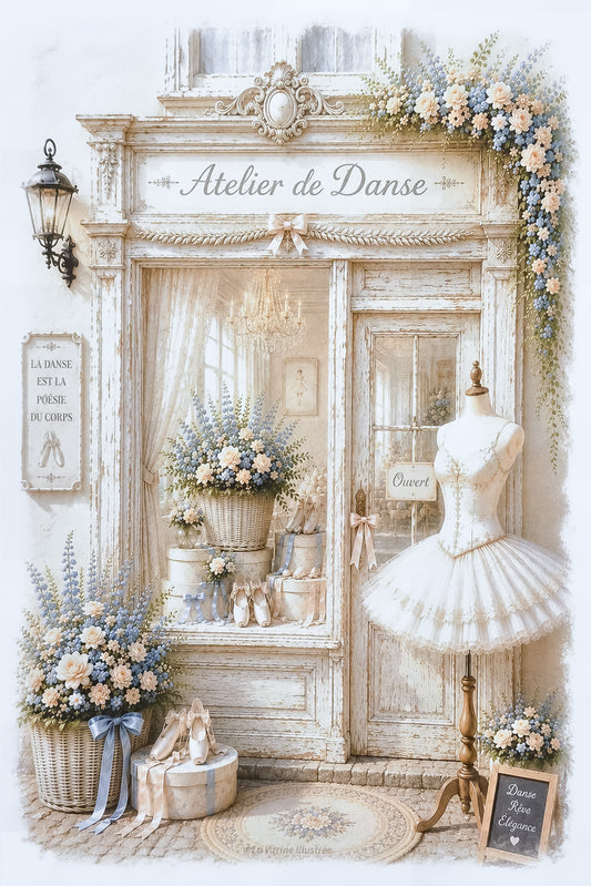 Affiche Atelier de danse 4 - Format A4
