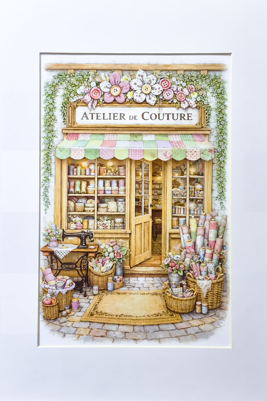 Affiche Atelier de couture - Format A4