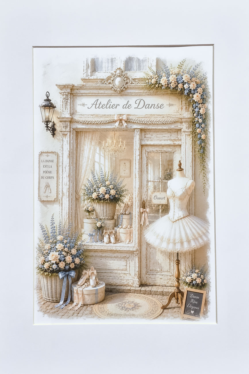 Affiche Atelier de danse 4 - Format A4