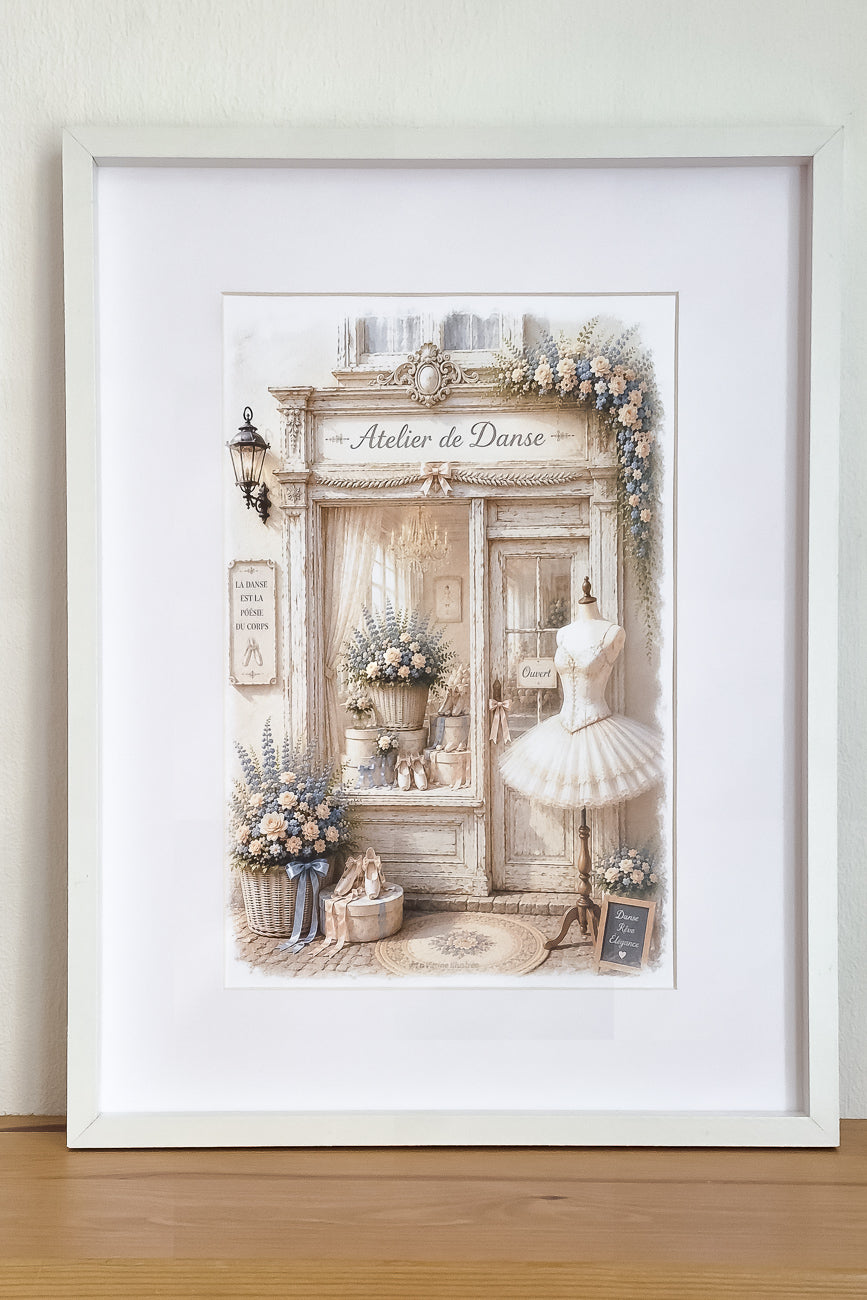 Affiche Atelier de danse 4 - Format A4