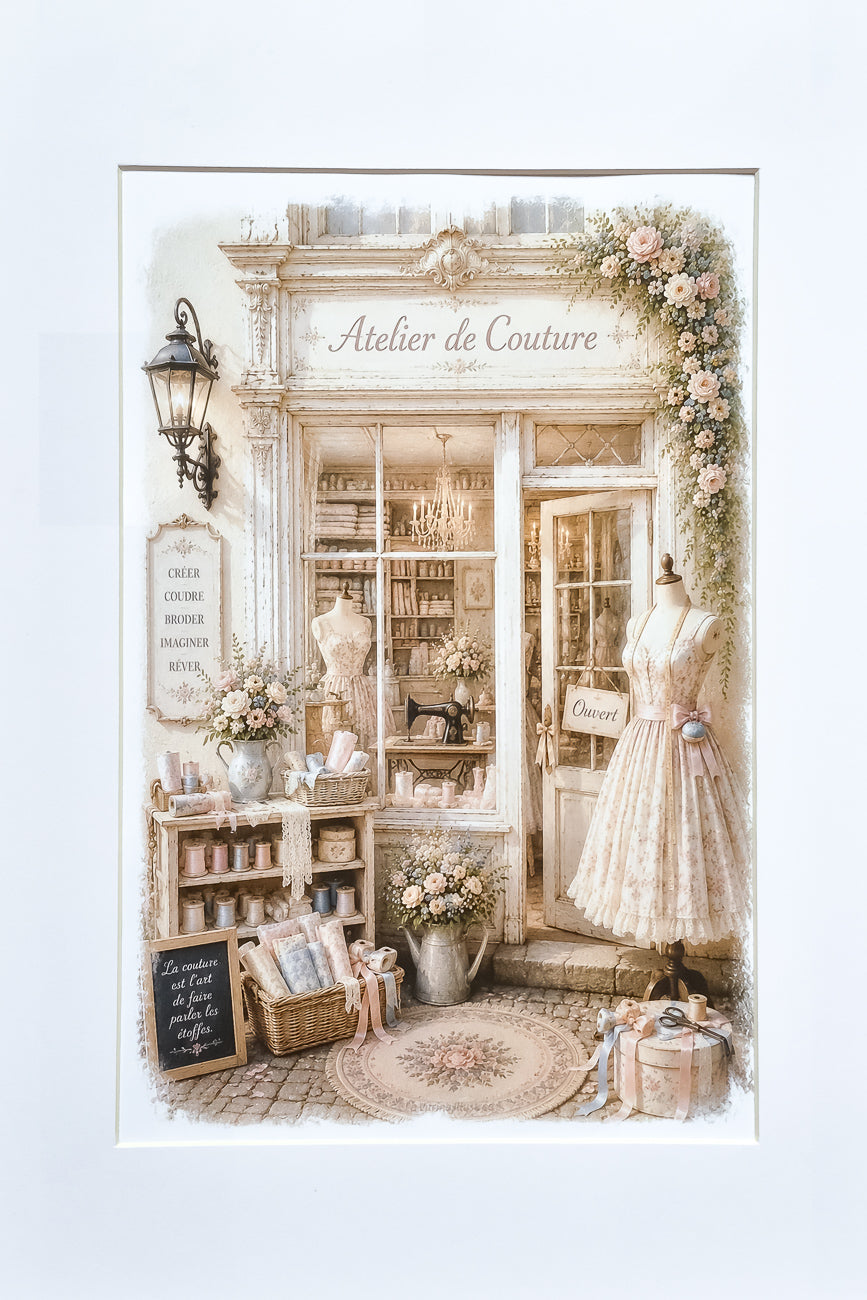 Affiche Atelier de Couture 2 - Format A4