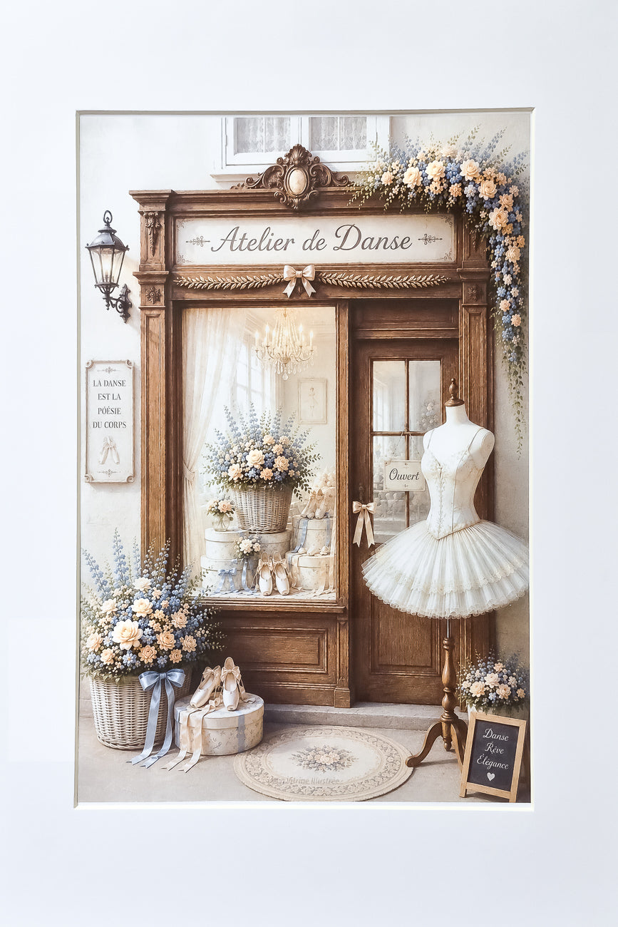 Affiche Atelier de danse 3 - Format A4