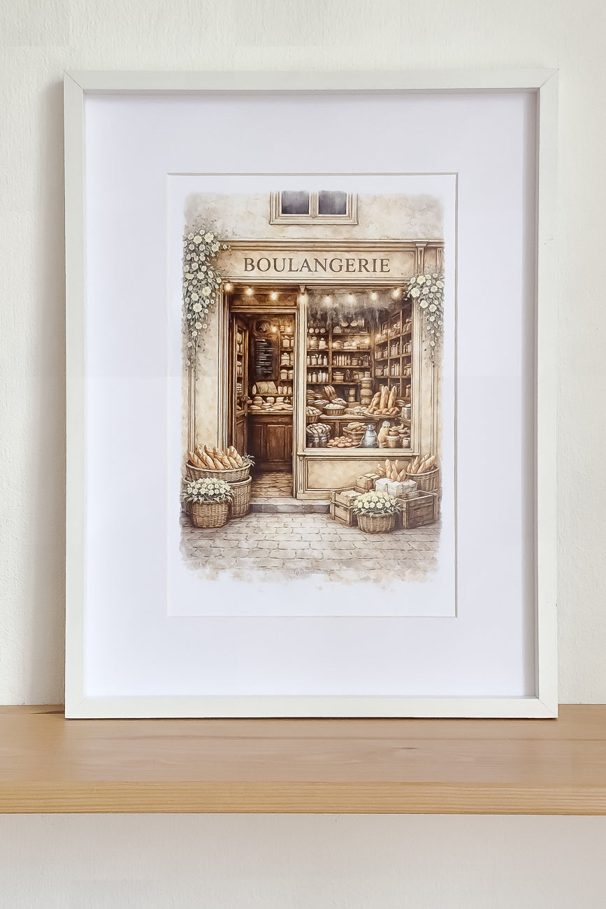Affiche Boulangerie de ville - Format A4