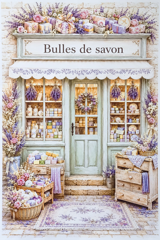 Affiche Bulles de savon - Format A4