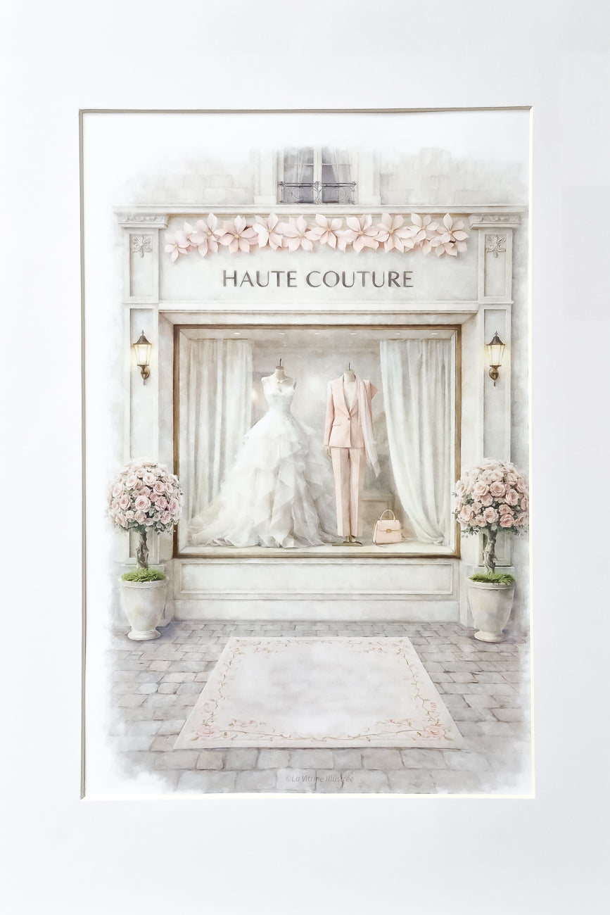 Affiche Haute Couture 2 - Format A4