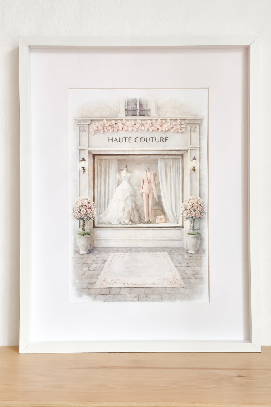 Affiche Haute Couture 2 - Format A4