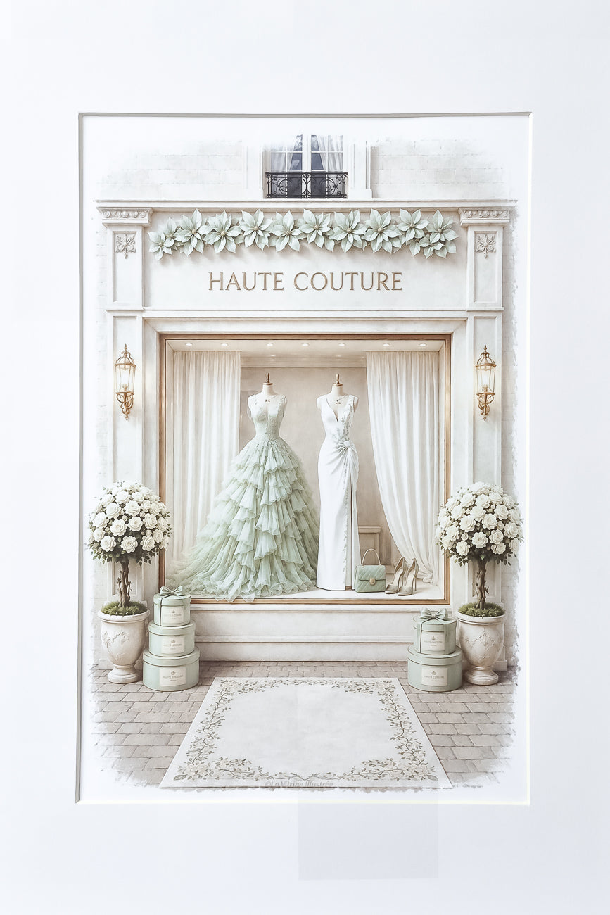Affiche Haute Couture 3 - Format A4