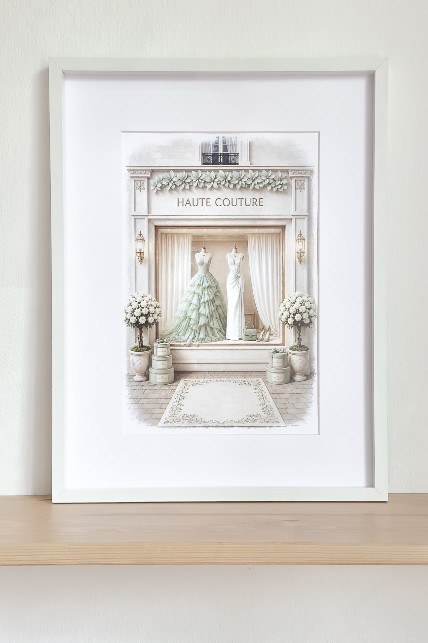 Affiche Haute Couture 3 - Format A4