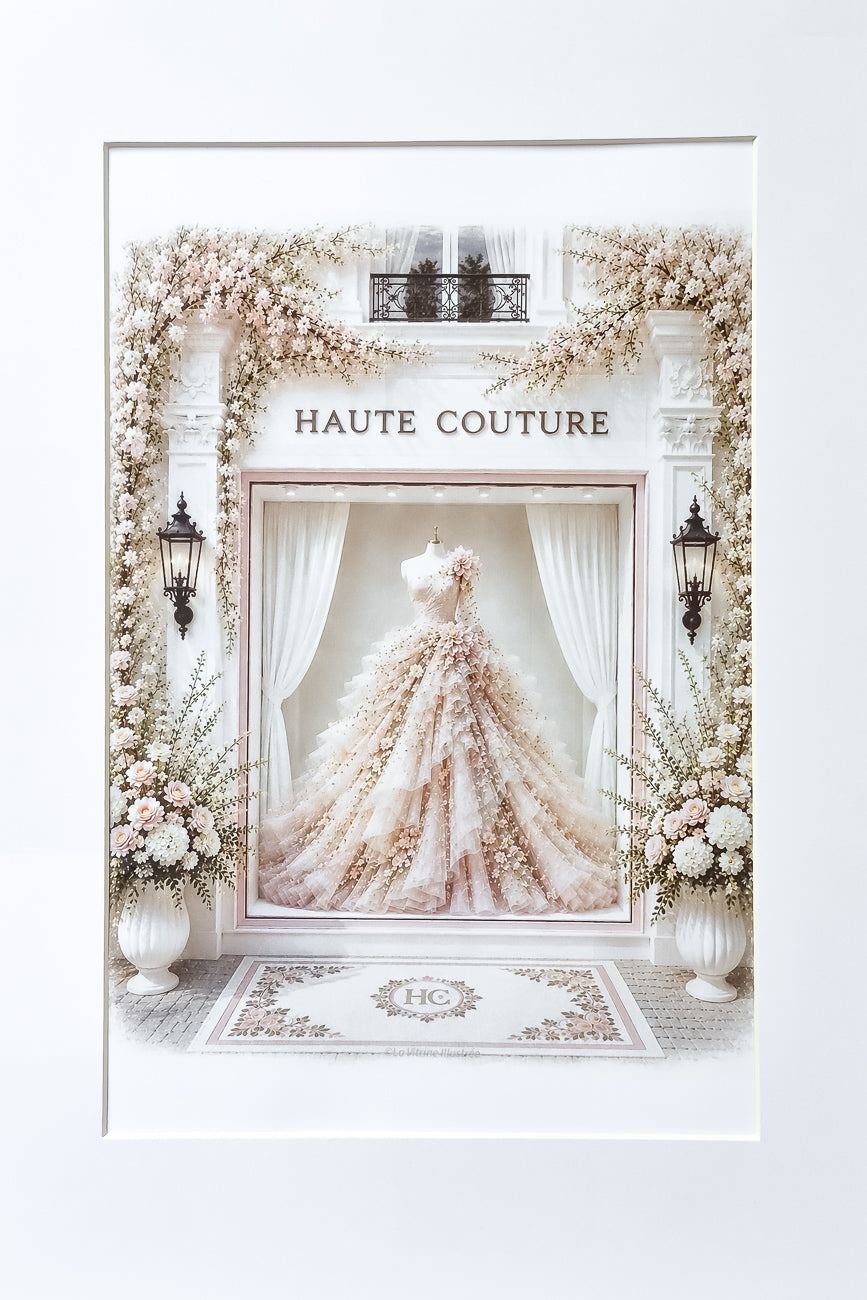 Affiche Haute Couture 5 - Format A4