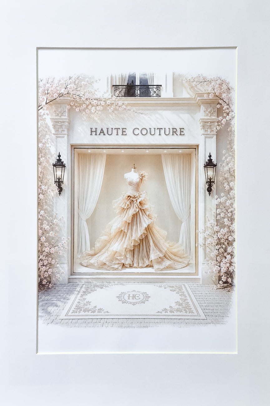 Affiche Haute Couture 8 - Format A4