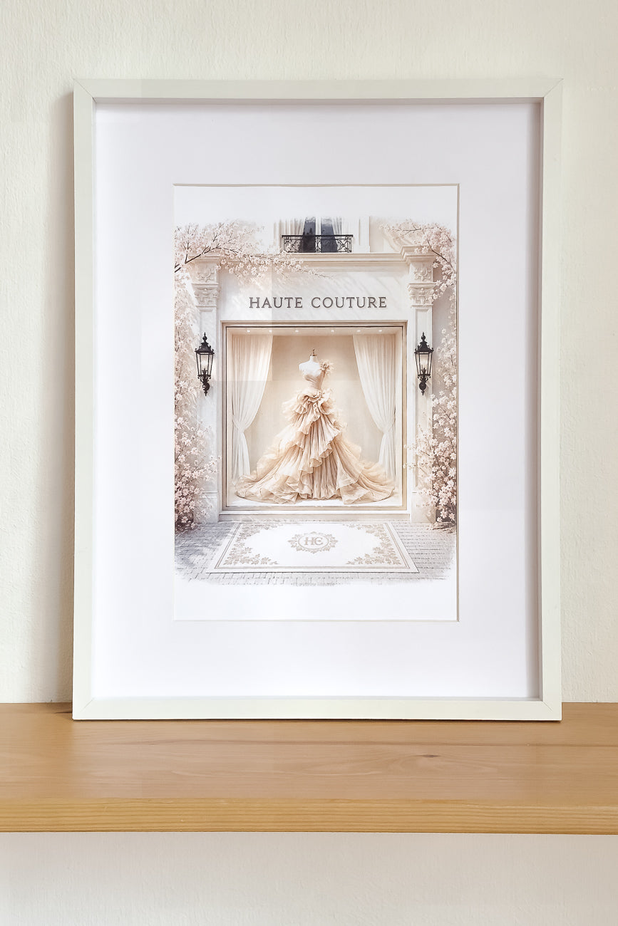 Affiche Haute Couture 8 - Format A4