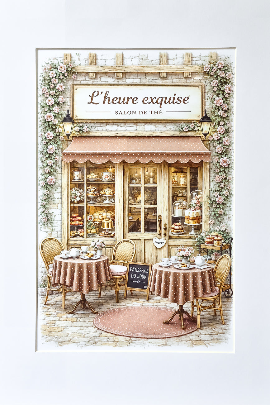 Affiche L'Heure Exquise - Format A4