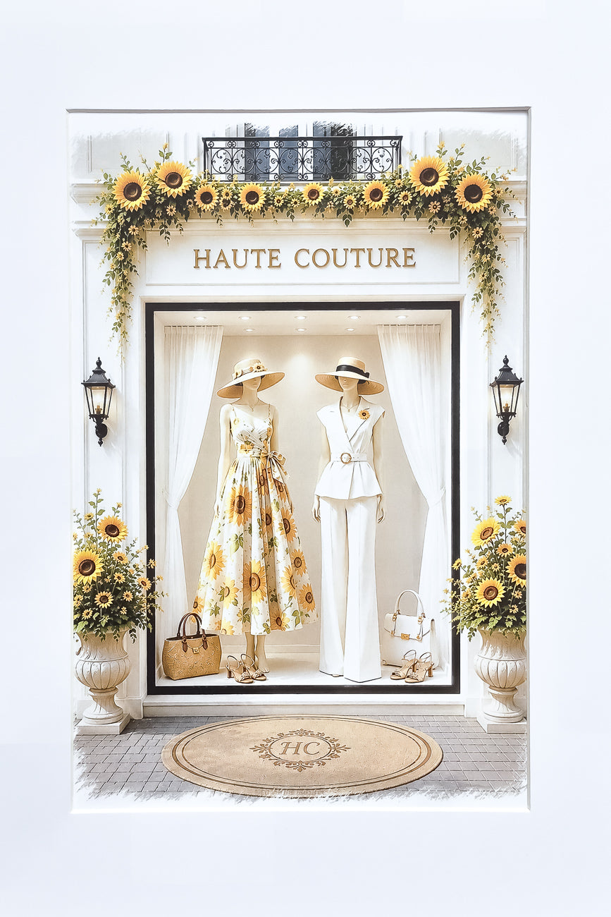 Affiche Haute Couture 10 - Format A4