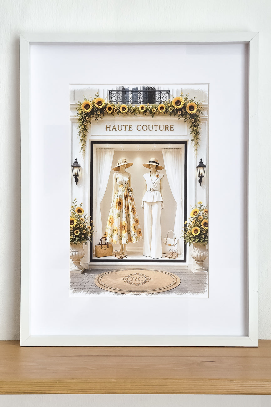 Affiche Haute Couture 10 - Format A4