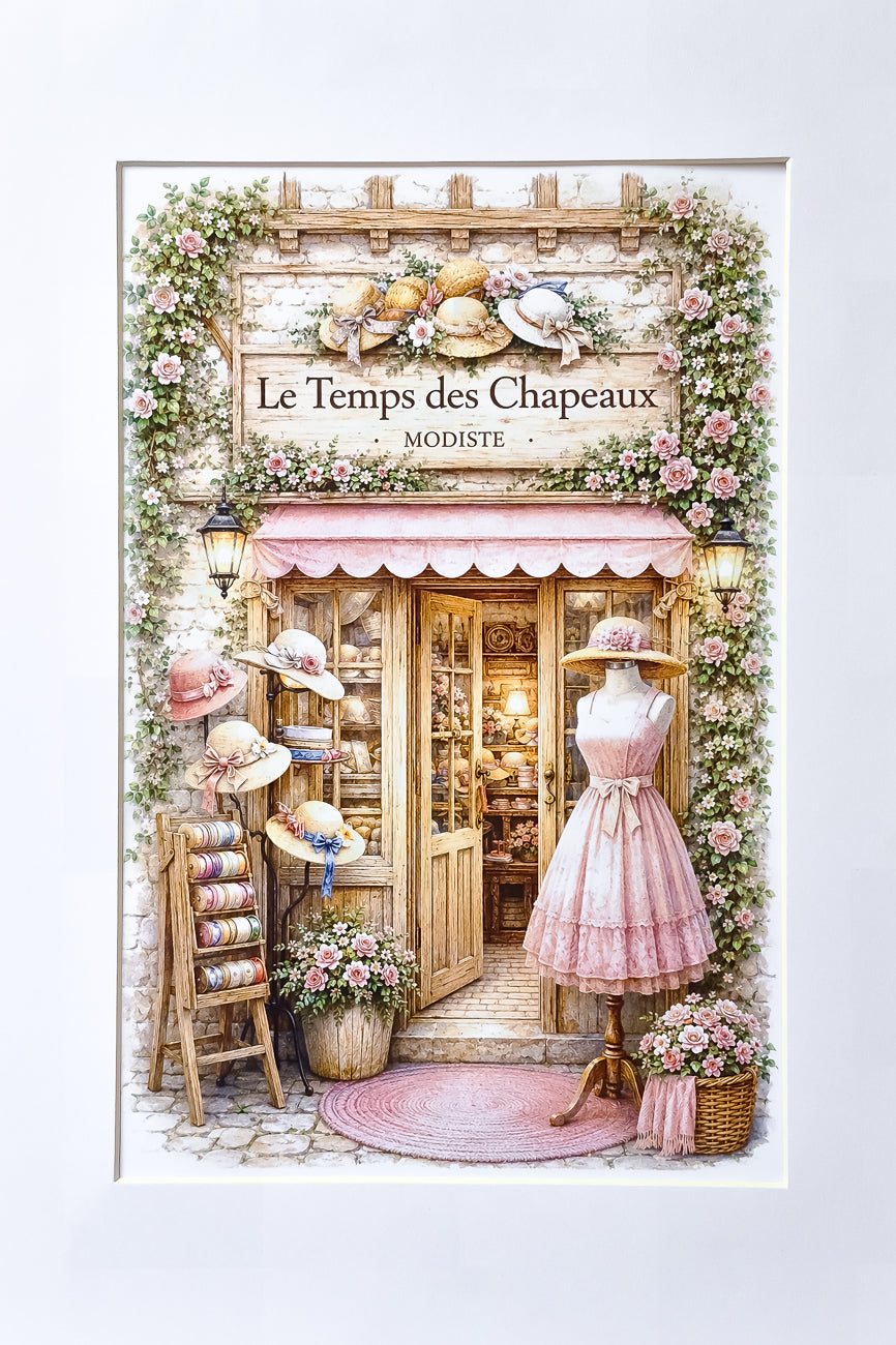 Affiche Le Temps des Chapeaux - Format A4