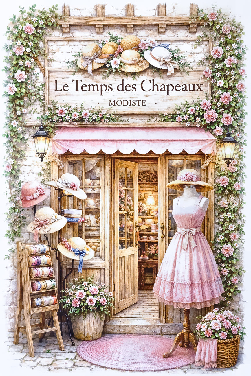 Affiche Le Temps des Chapeaux - Format A4