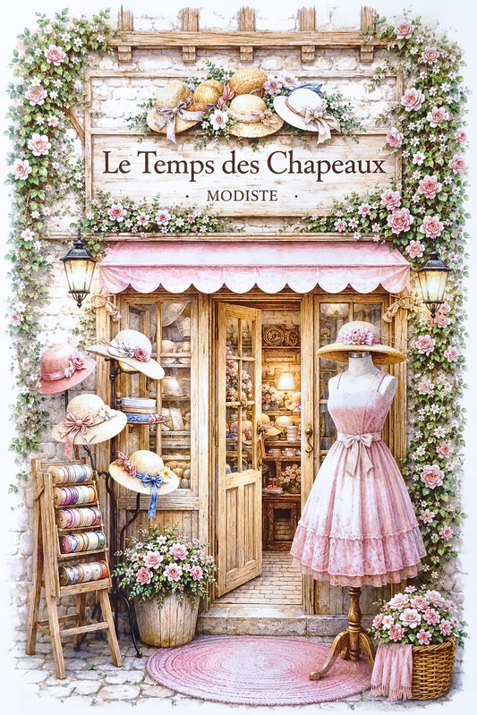 Affiche Le Temps des Chapeaux - Format A4