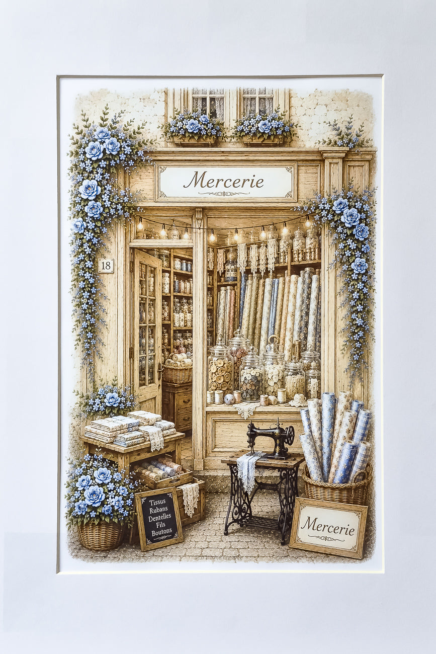 Affiche Mercerie 1 - Format A4