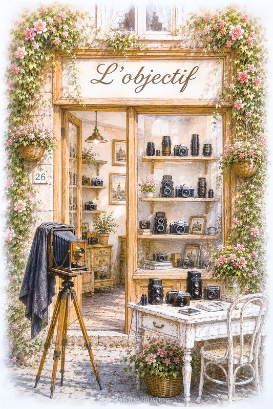 Affiche L'objectif - Format A4