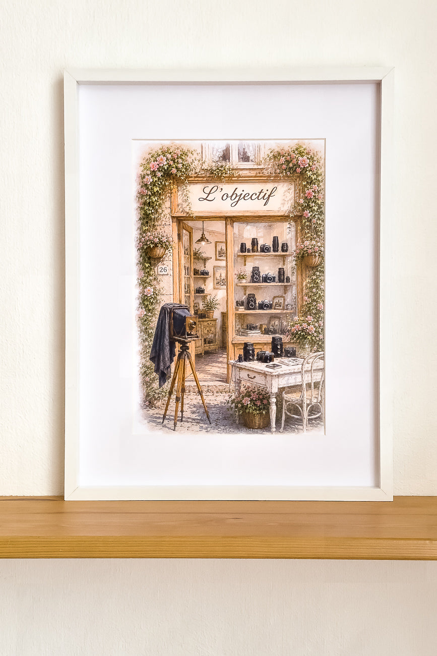 Affiche L'objectif - Format A4