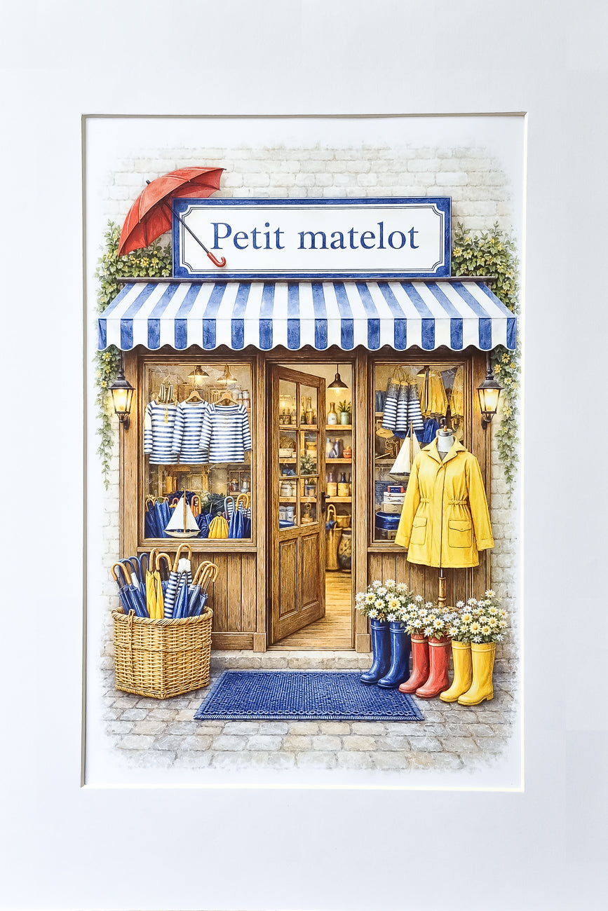 Affiche Petit Matelot - Format A4