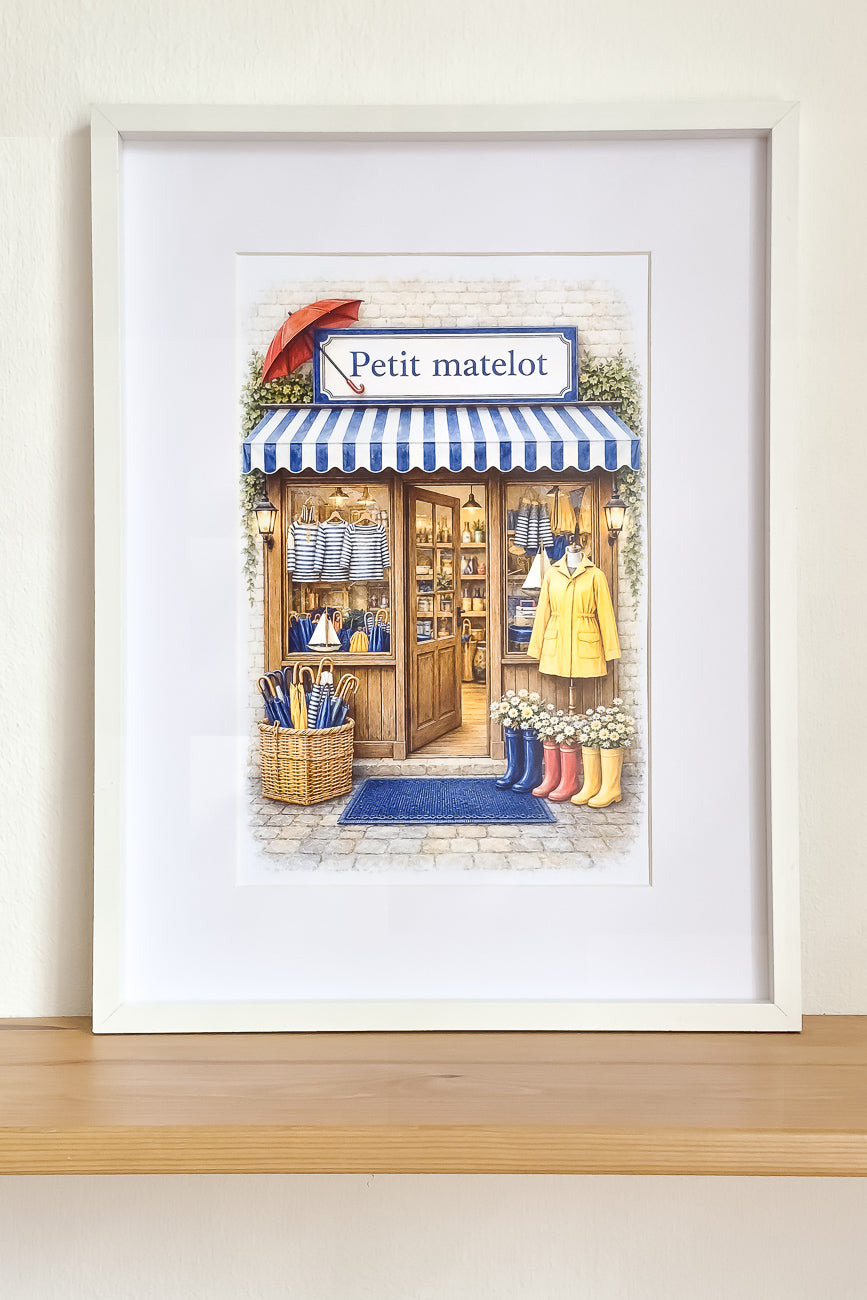 Affiche Petit Matelot - Format A4