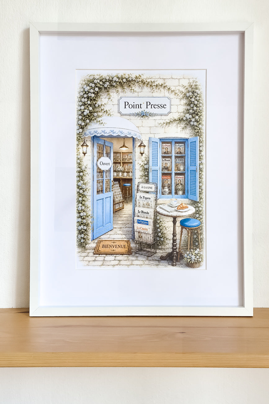 Affiche Point Presse (mini-vitrine) - Format A4