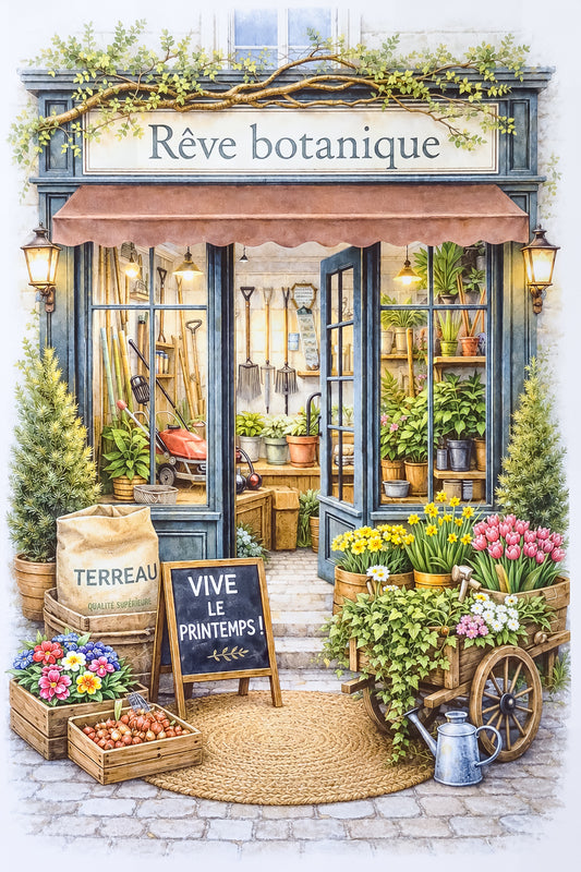 Affiche Le Rêve Botanique - Format A4