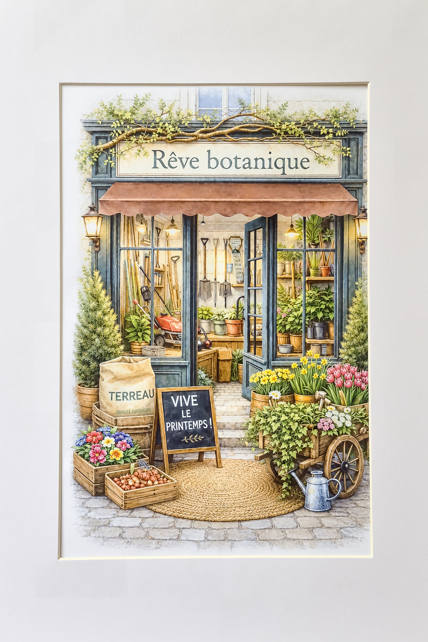 Affiche Le Rêve Botanique - Format A4
