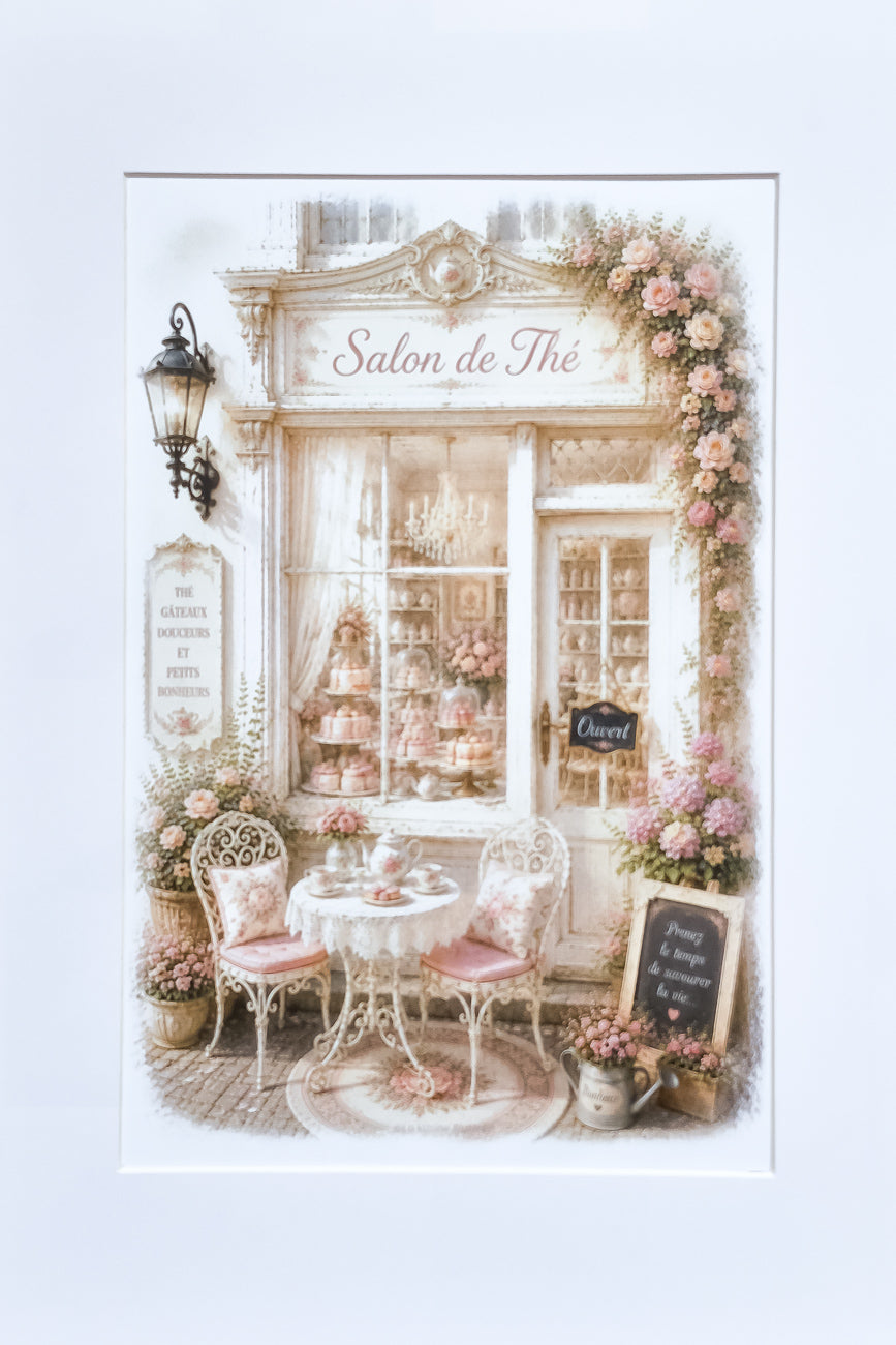 Affiche Salon de Thé 2 - Format A4